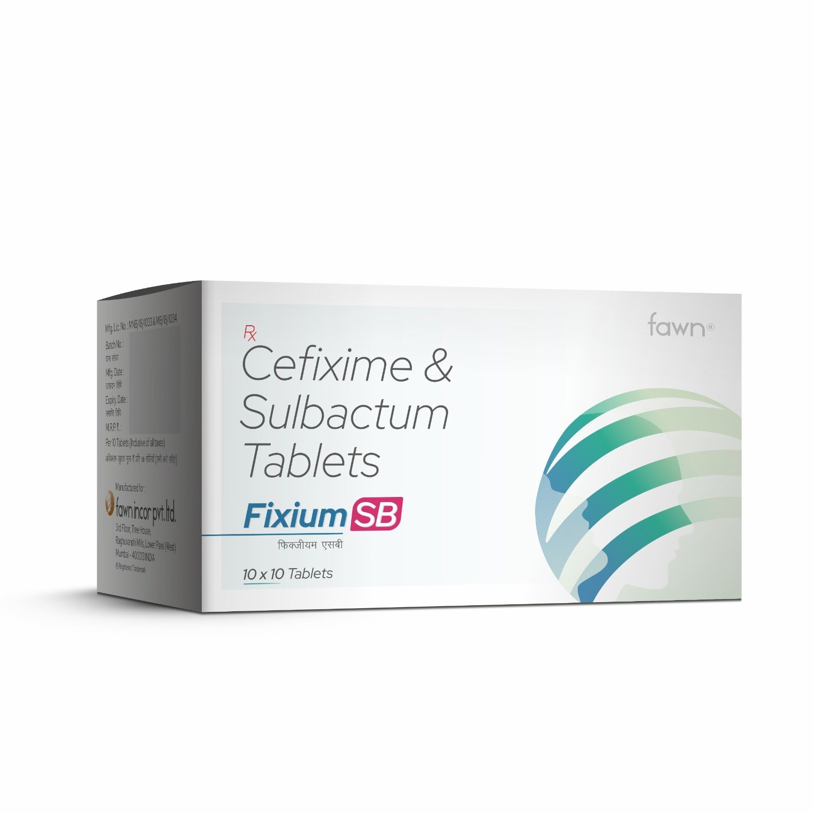Cefixime & Sulbactam Tablets - FIXIUM SB Tablets
