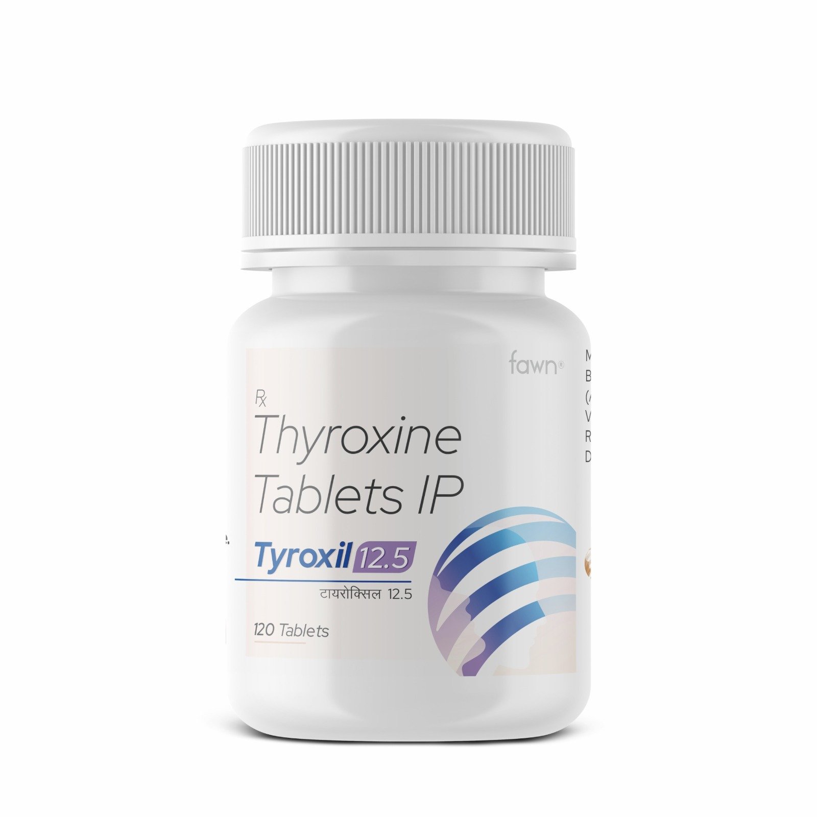 Thyroxine Tablets IP 12.5 Mg - TYROXIL 12.50 Tablets