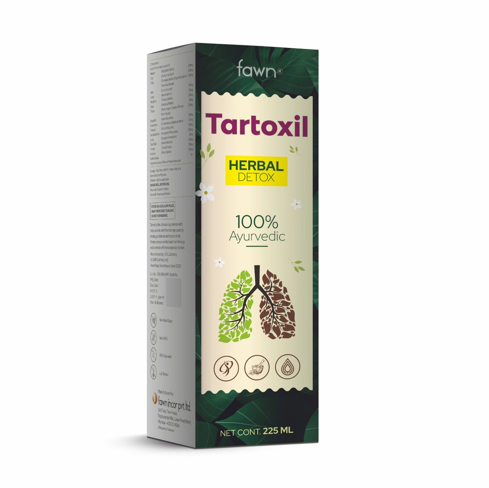 Herbal Detox Syrup - TARTOXIL Ayurvedic Syrup