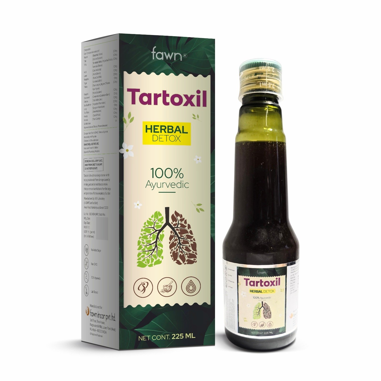 Herbal Detox Syrup - TARTOXIL Ayurvedic Syrup image 2