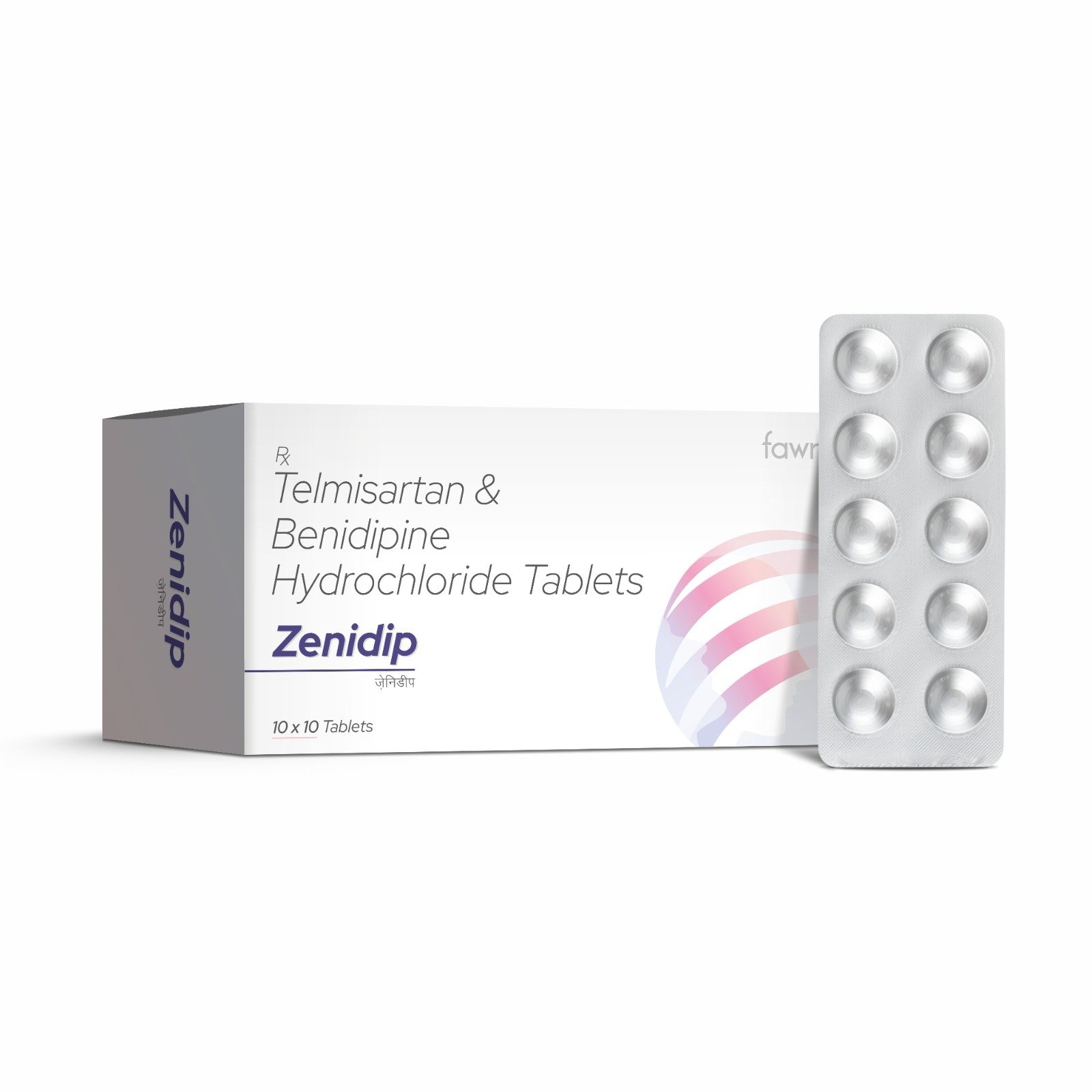 Telmisartan & Benidipine Hydrochloride Tablets - ZENIDIP Tablets