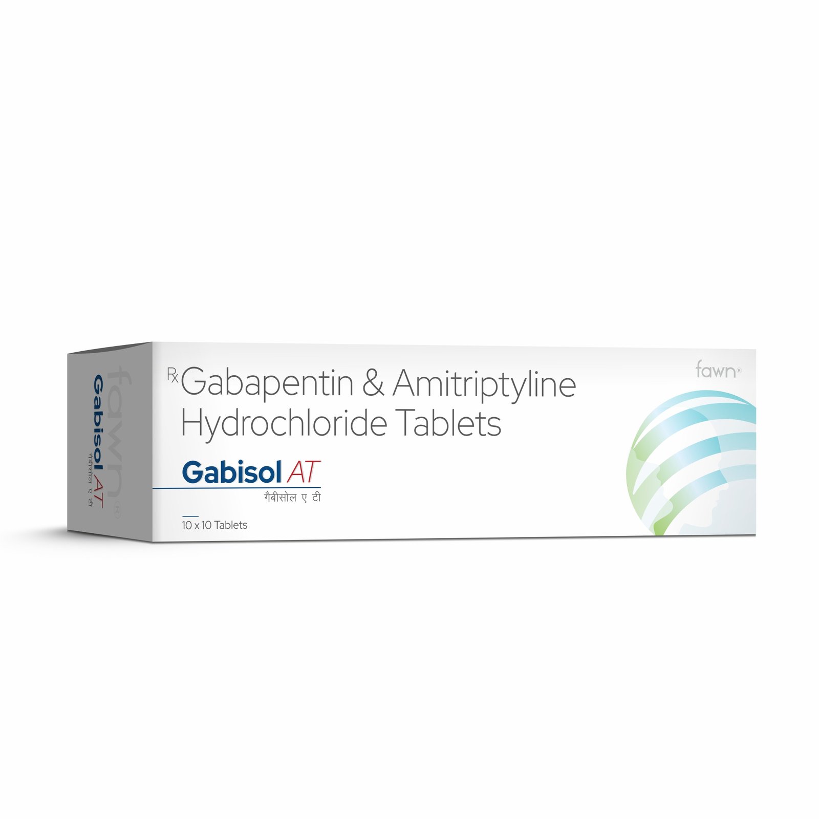 Gabapentin & Amitriptyline Tablets - GABISOL AT Tablets