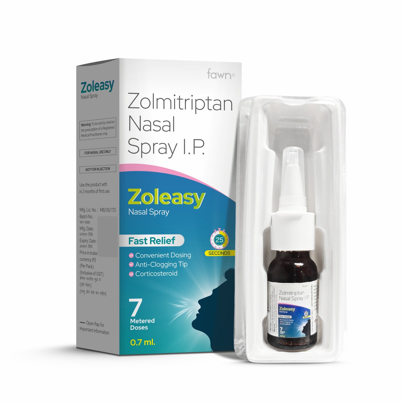 Zolmitriptan Nasal Spray - ZOLEASY Nasal Spray