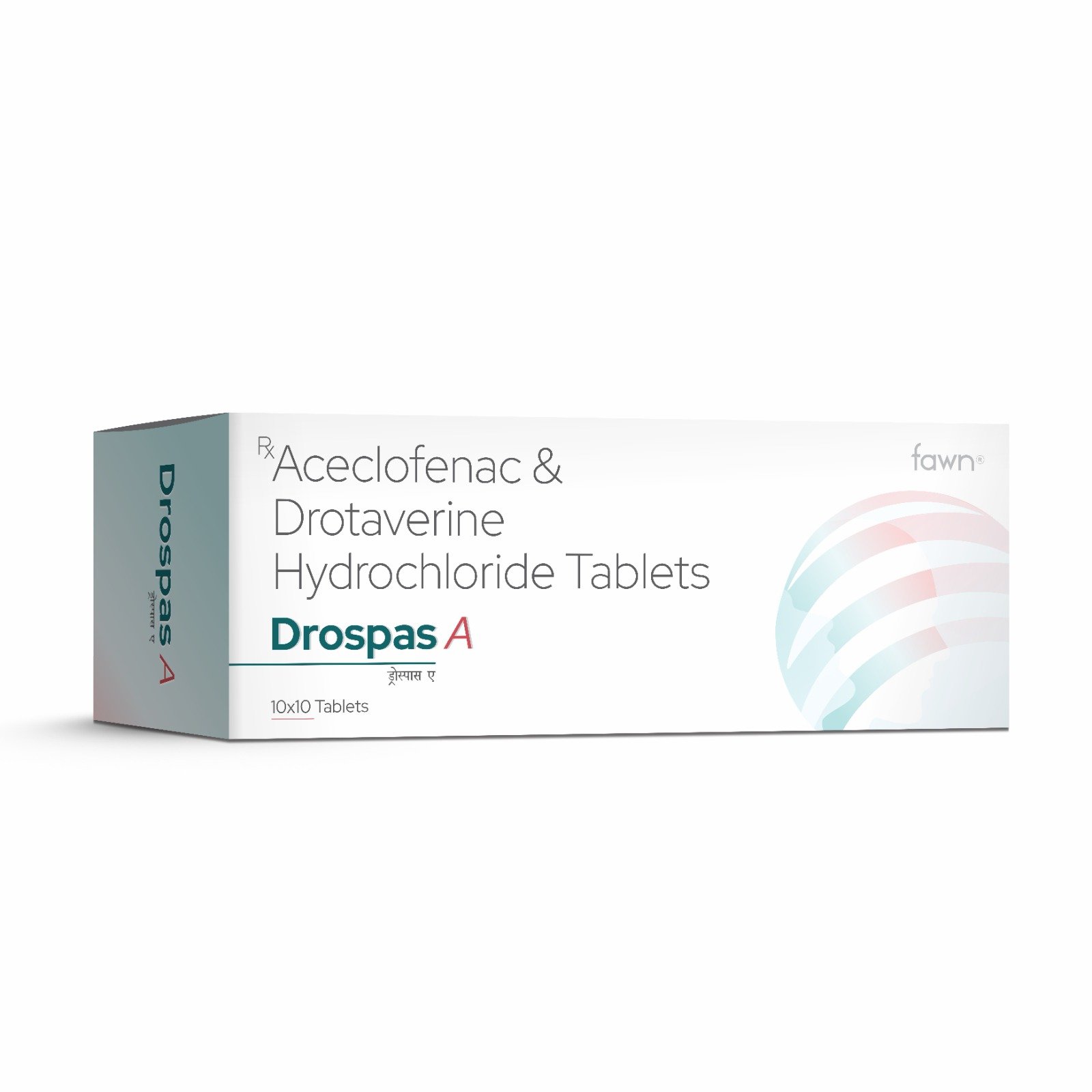 Aceclofenac & Drotaverine Hydrochloride Tablets - DROSPAS A Tablets