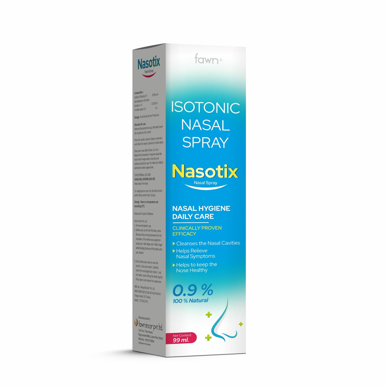 Isotonic Nasal Spray - NASOTIX Nasal Spray