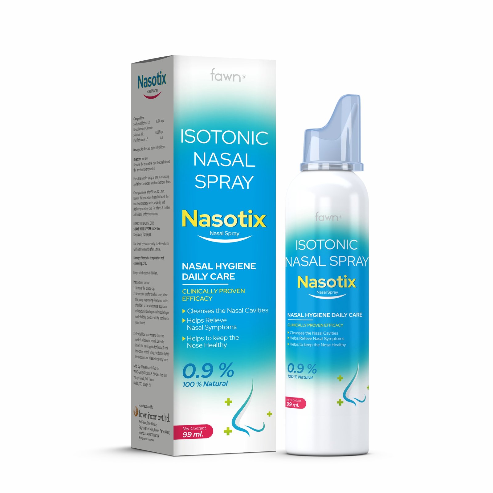 Isotonic Nasal Spray - NASOTIX Nasal Spray image 2