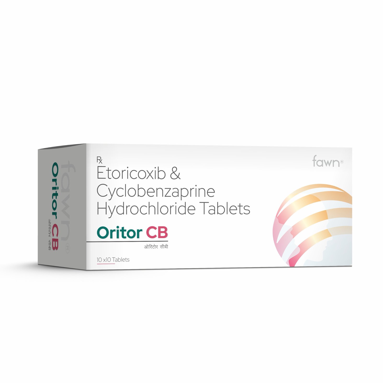 Etoricoxib 90 MG + Cyclobenzoprine Hydrochloride 5 MG Tablets - ORITOR CB Tablets