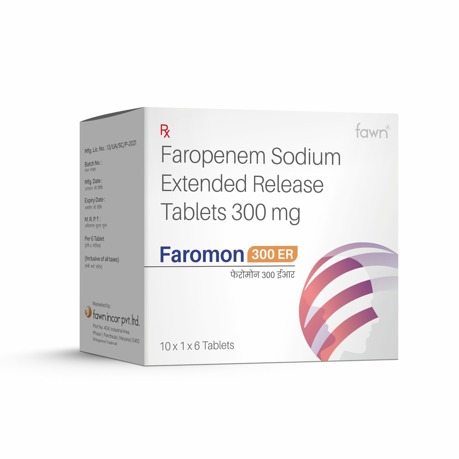 Faropenem Sodium 300 mg Extended release Tablets - FAROMON 300 ER Tablets