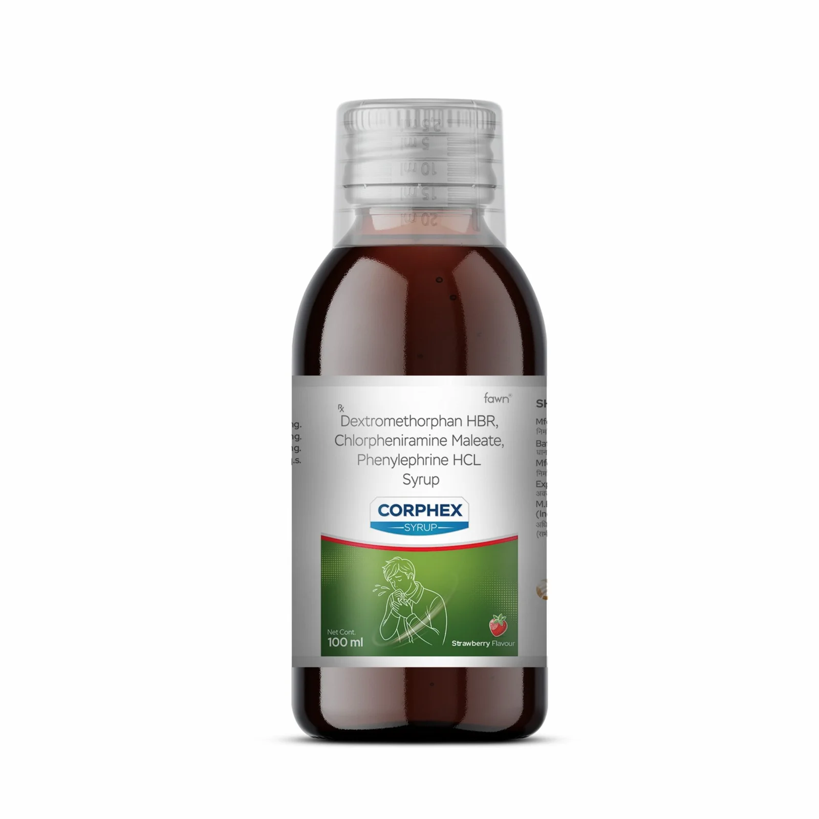 Dextromethorphan Hydrobromide, Chlorpheniramine Maleate & Phenylephrine Hydrochloride Syrup - CORPHEX Syrup