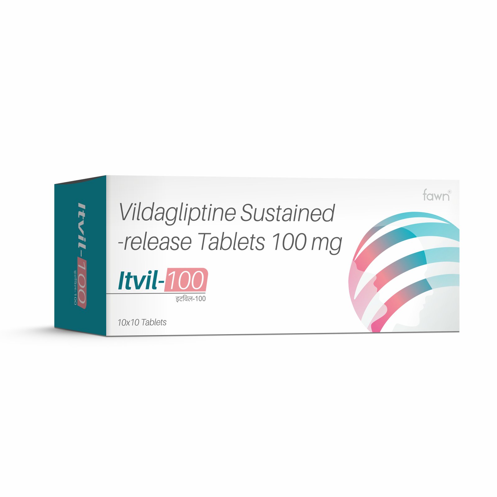 Vildagliptin Sustained Release Tablets 100 Mg - ITVIL 100