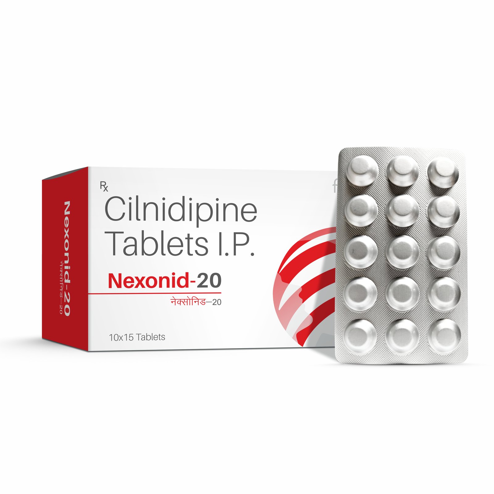 Cilnidipine Tablets IP 20 Mg - NEXONID 20 image 2