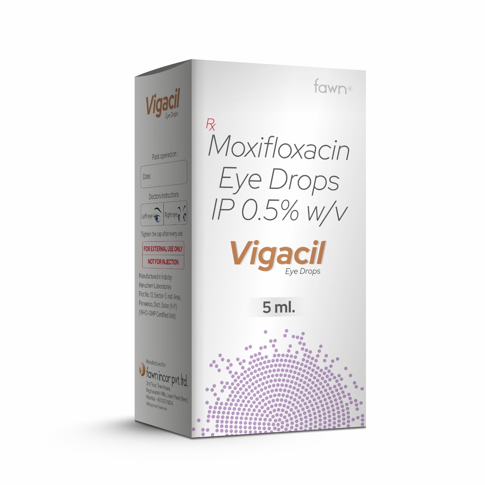 Moxifloxacin Eye Drops IP 0.5 - VIGACIL Eye Drop