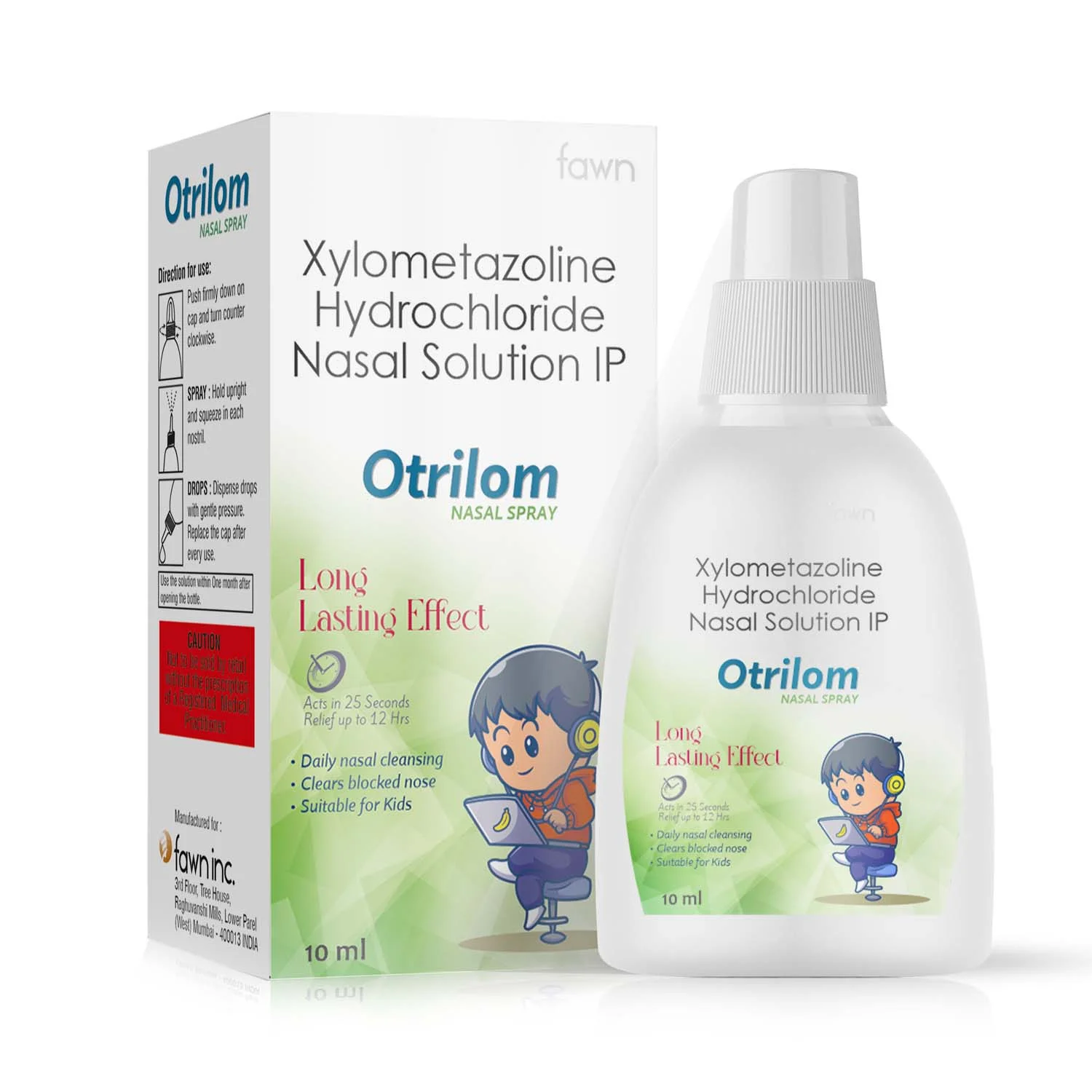 Sodium Chloride Nasal Drops IP - OTRILOM