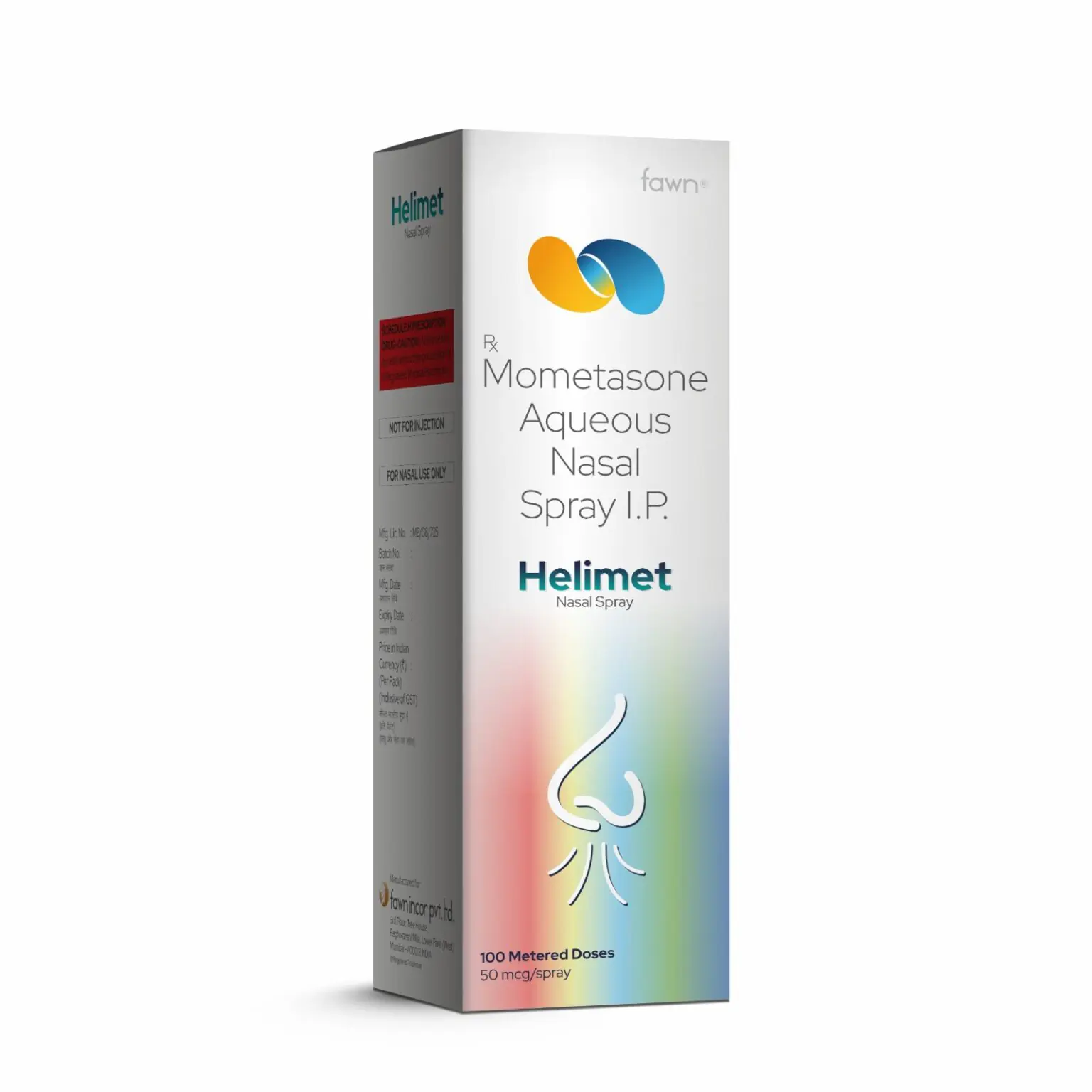 Mometasone Aqueous Nasal Spray IP - HELIMET