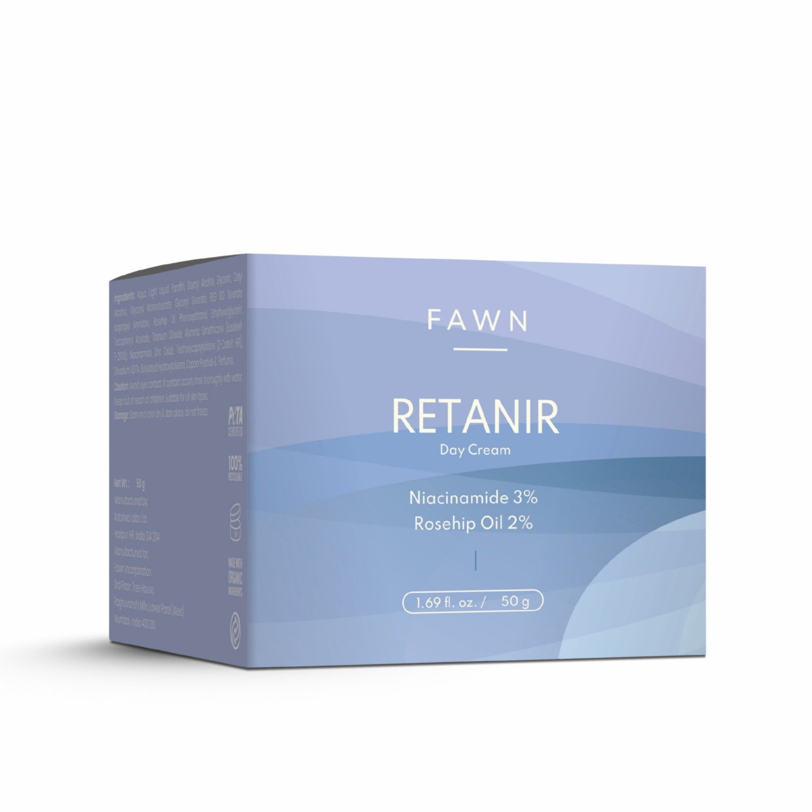 Niacinamide & Rosehip Oil Day Cream - RETANIR