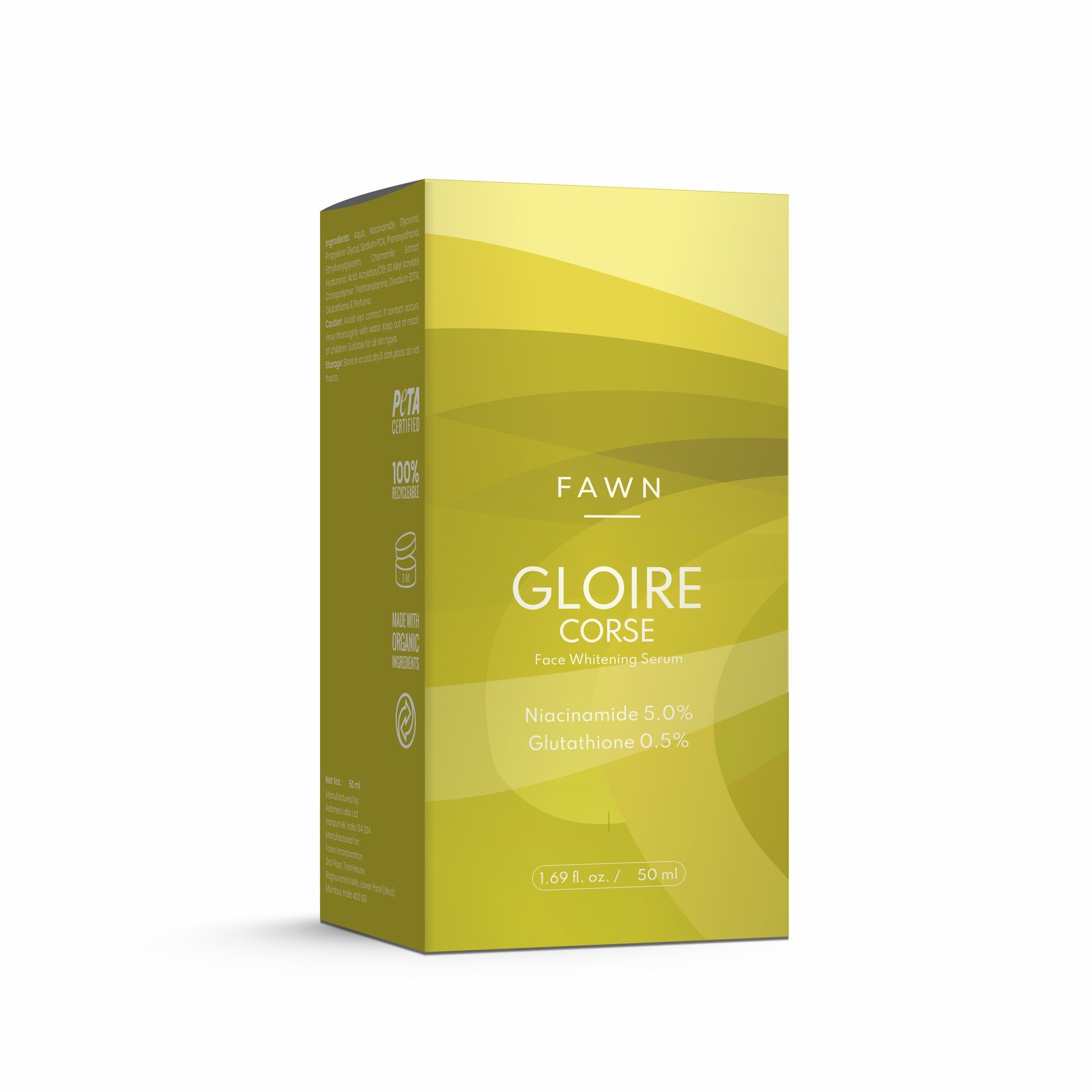 Niacinamide + Glutathione Whitening Serum - GLOIRE Corse