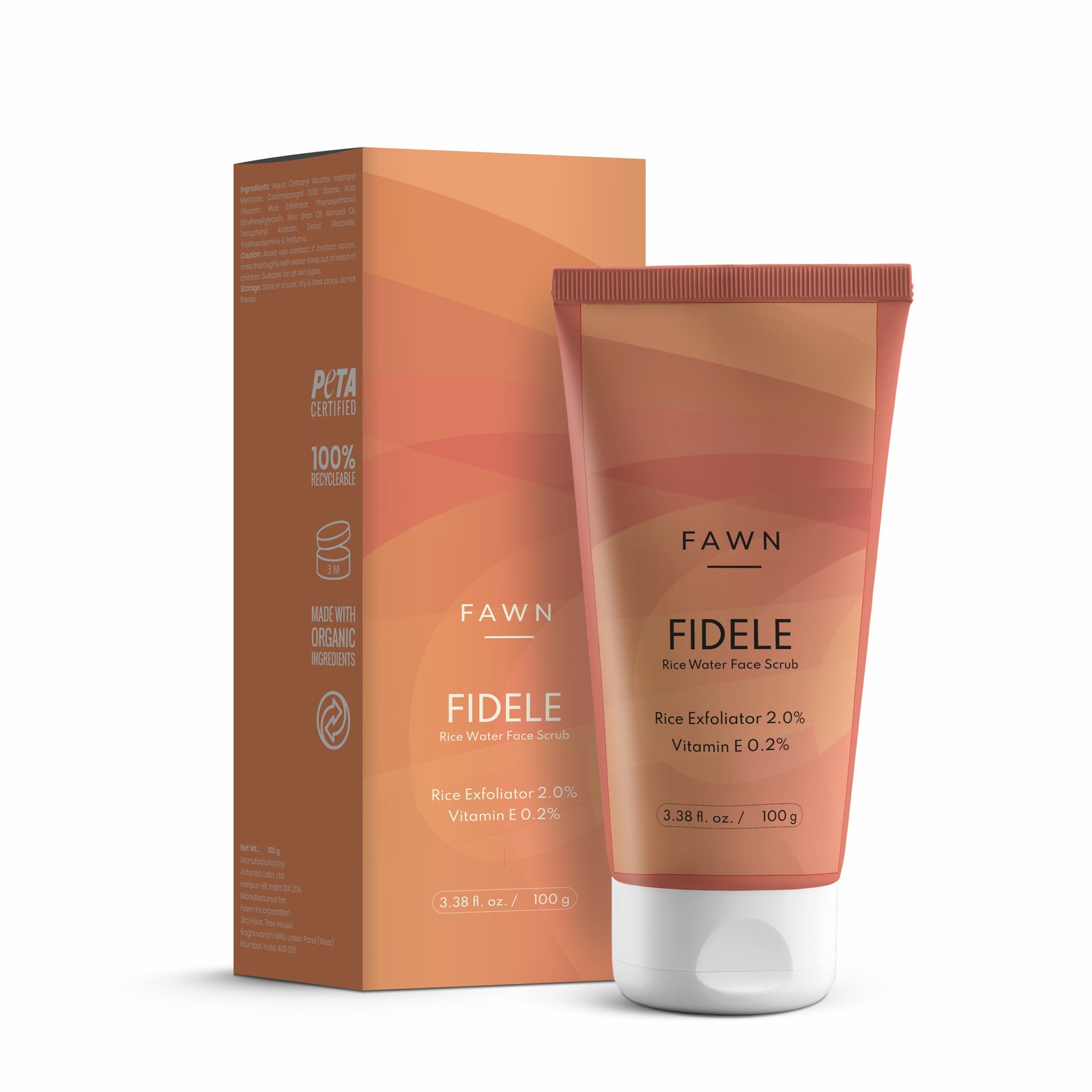 Rice Water Face Scrub - FIDELE