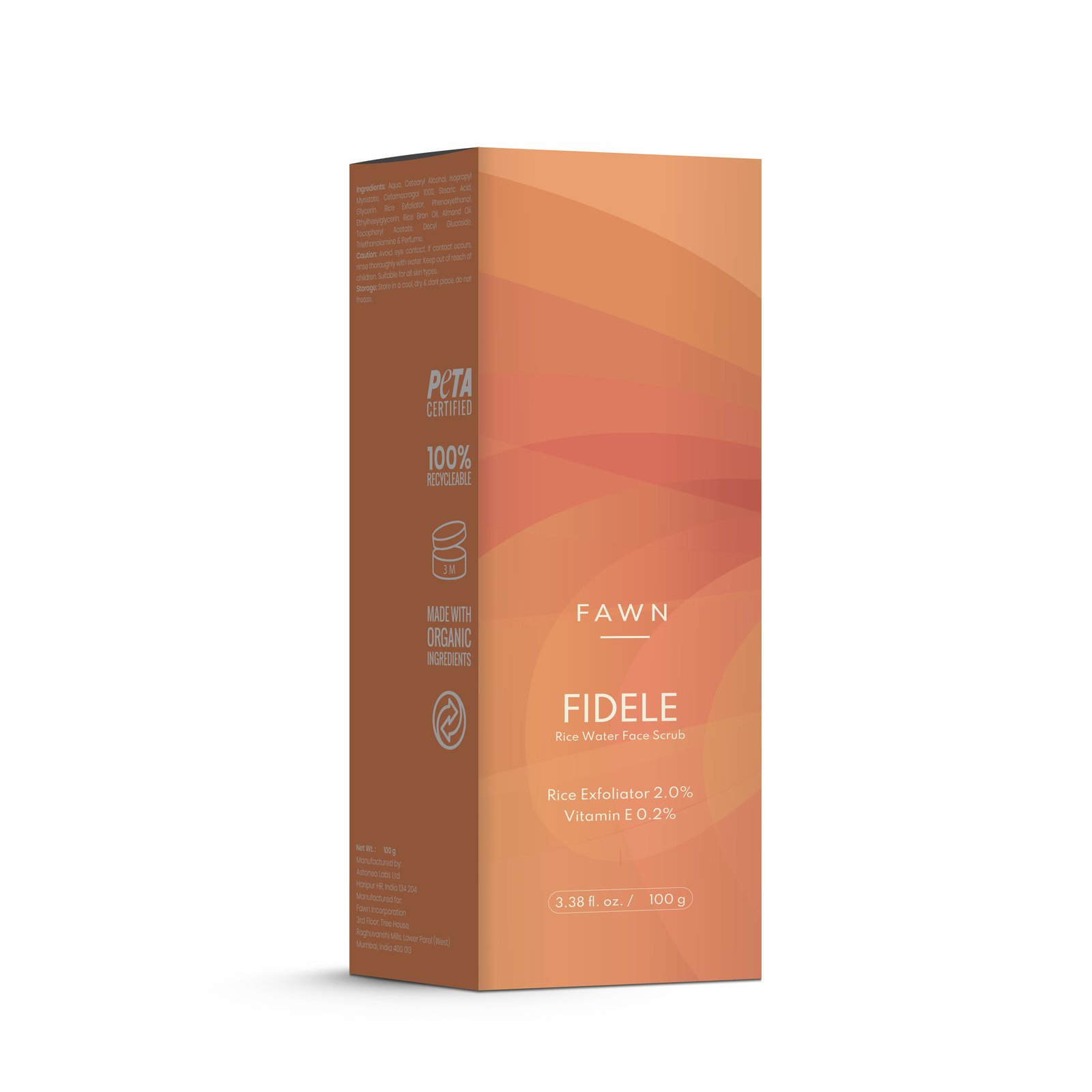Rice Water Face Scrub - FIDELE