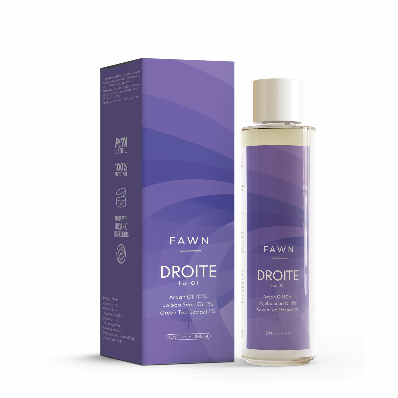 Hair Oil for Hair Growth - DROITE Hair Oil