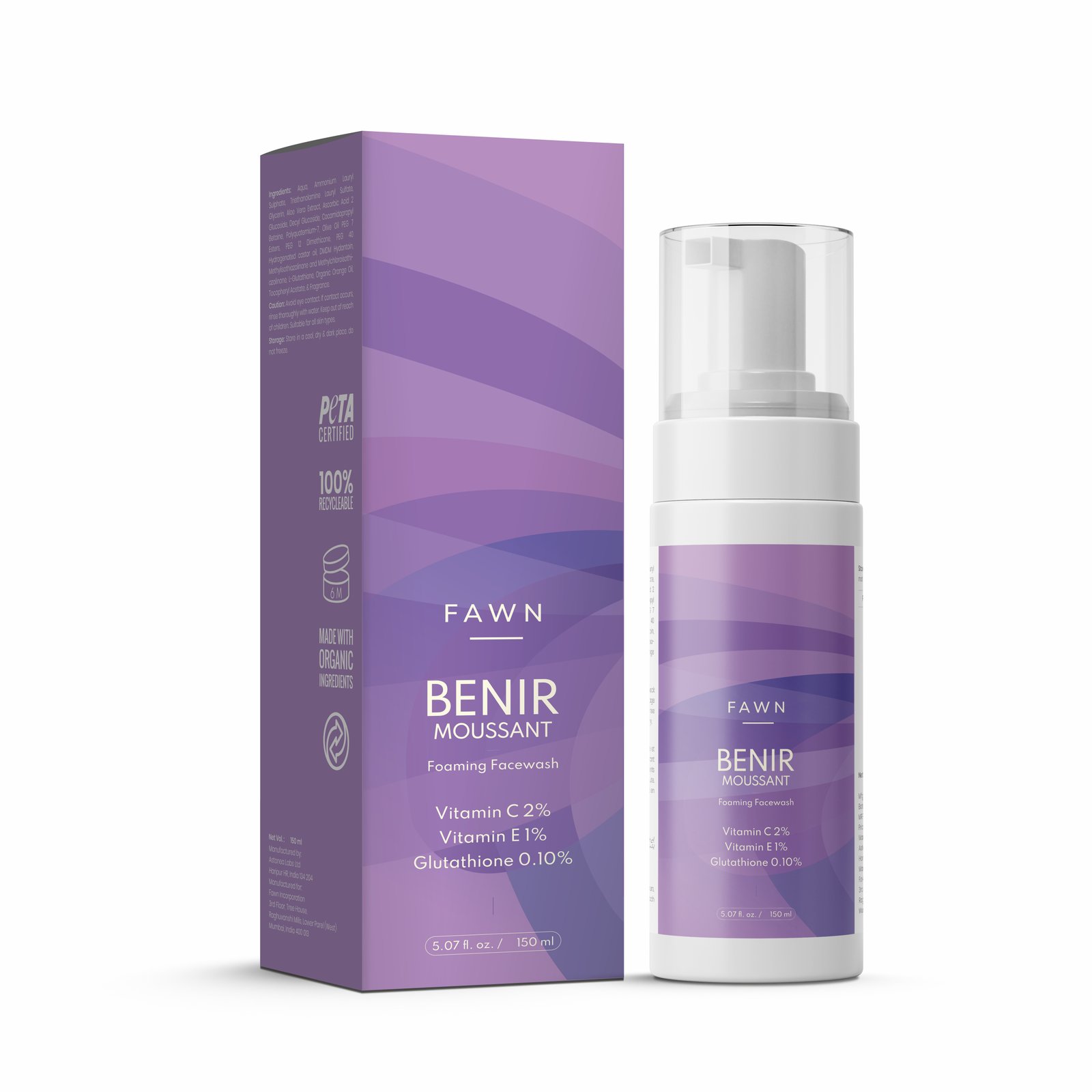 Foaming Face Wash - BENIR MOUSSANT