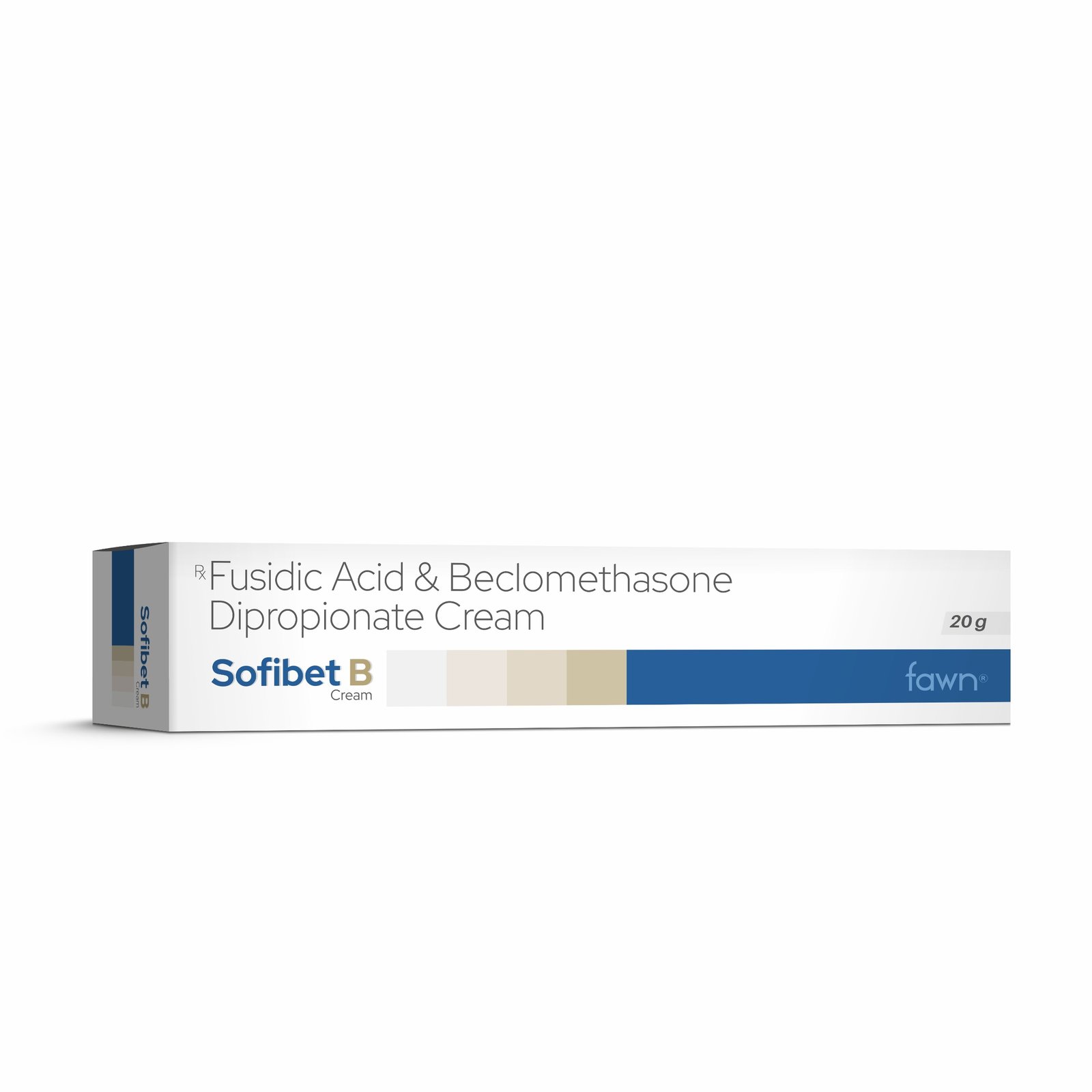 Fusidic Acid & Beclomethasone Dipropionate Cream - SOFIBET B