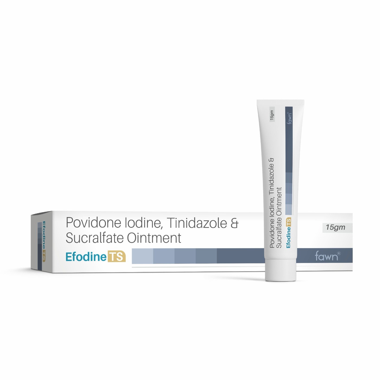 Povidone Iodine, Tinidazole & Sucralfate Ointment - EFODINE TS Ointment image 2
