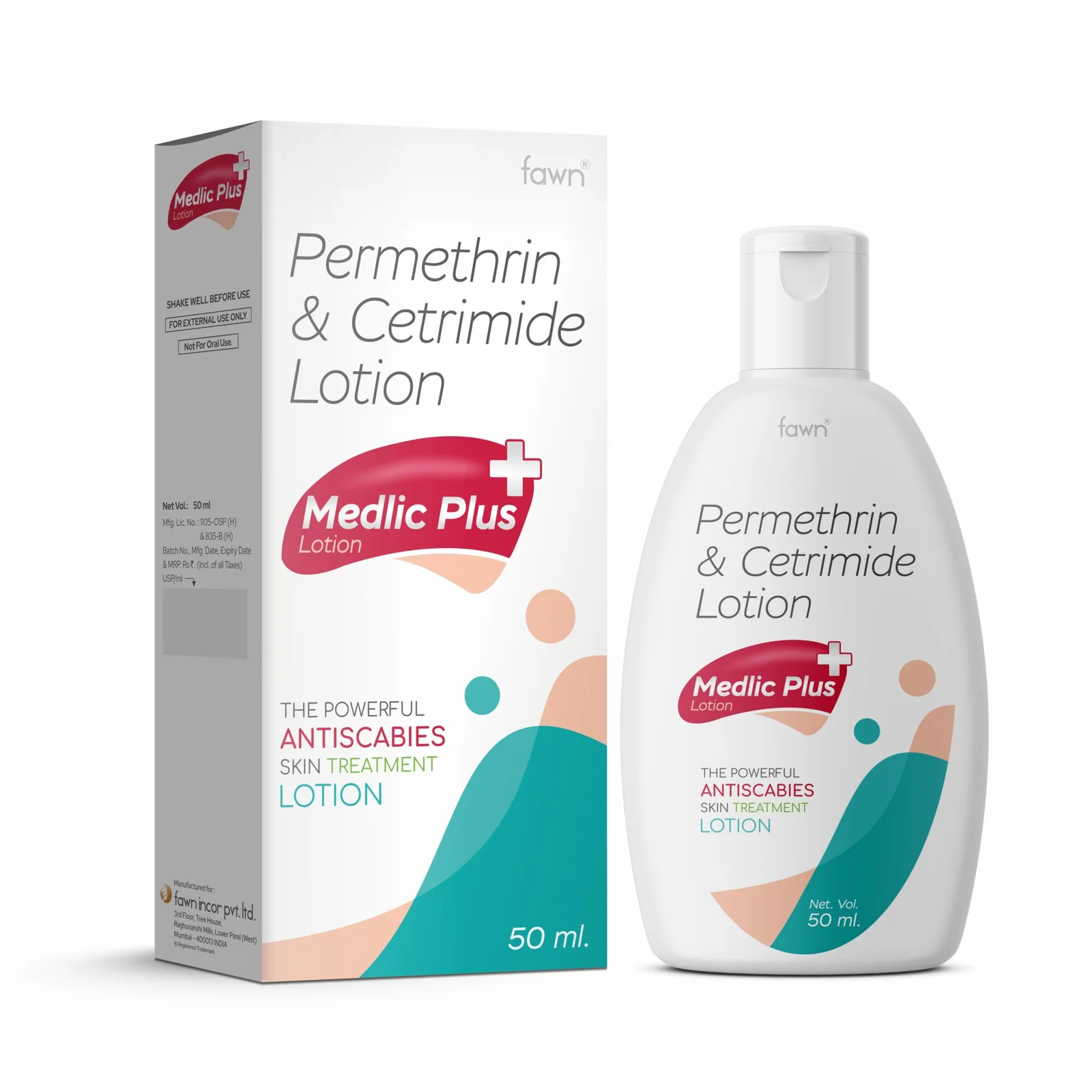 Permethrin & Cetrimide Lotion - MEDLIC PLUS Lotion