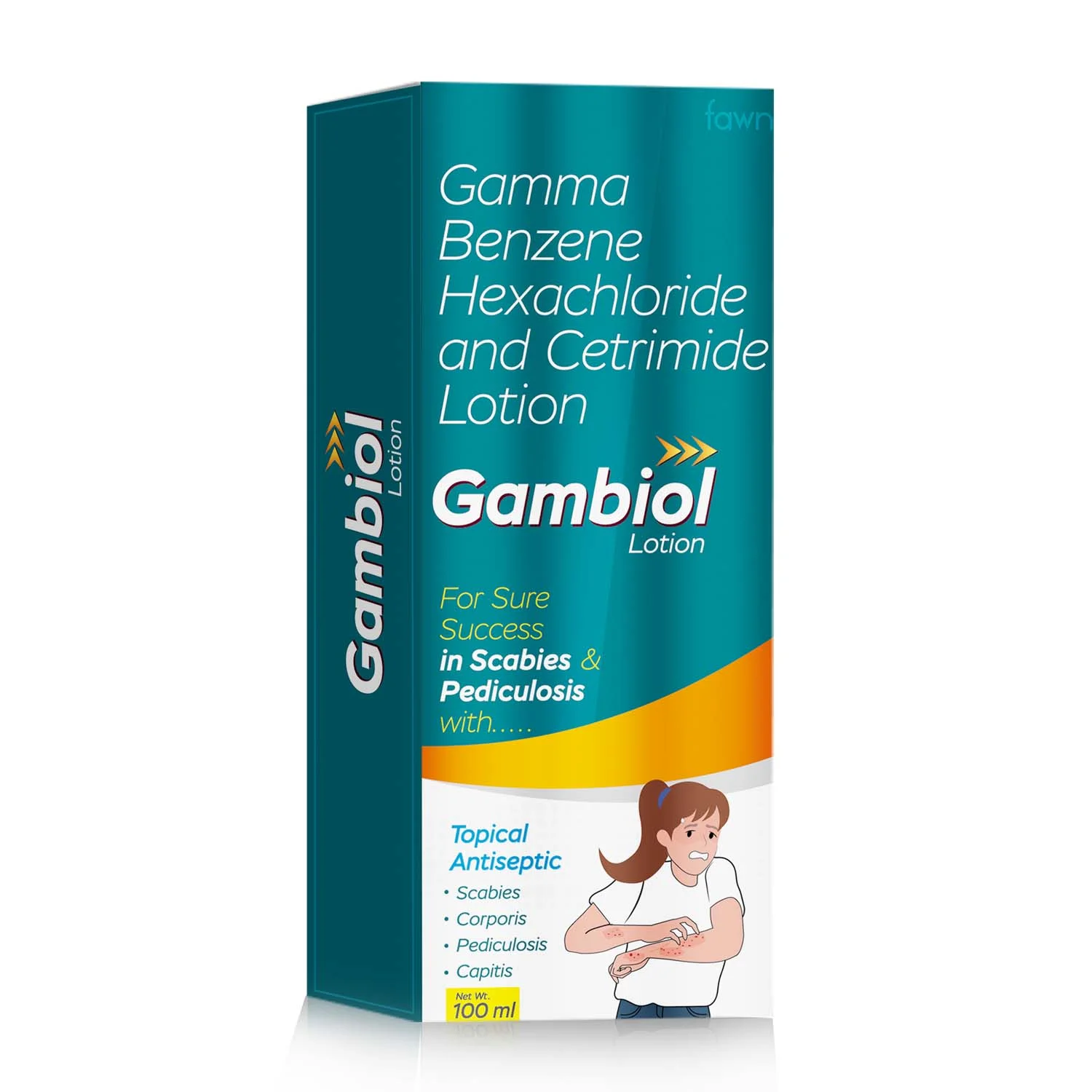 Gamma Benzene Hexachloride & Cetrimide Lotion - GAMBIOL