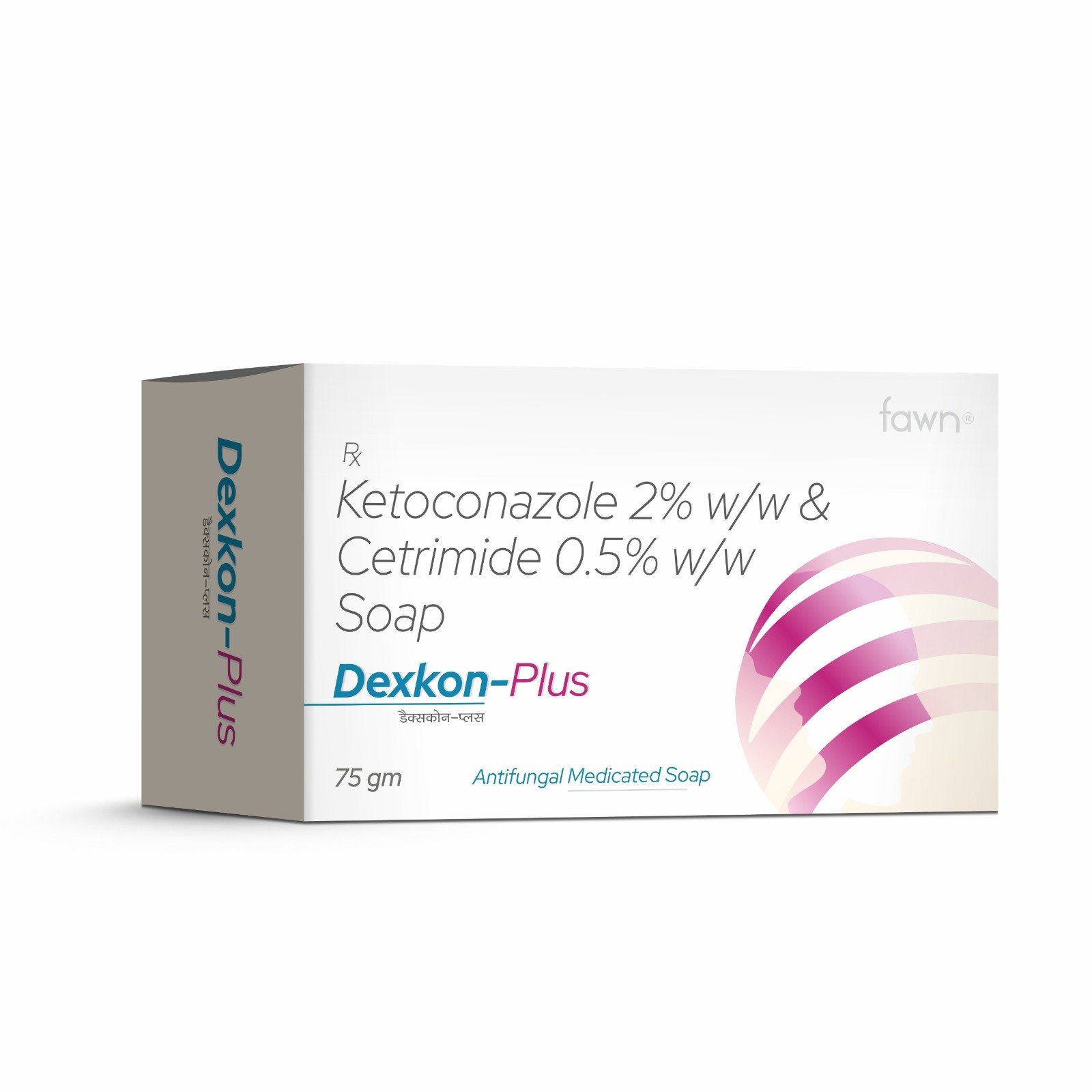 Ketoconazole 2% W/w + Cetrimide 0.5% W/w - DEXKON PLUS Soap