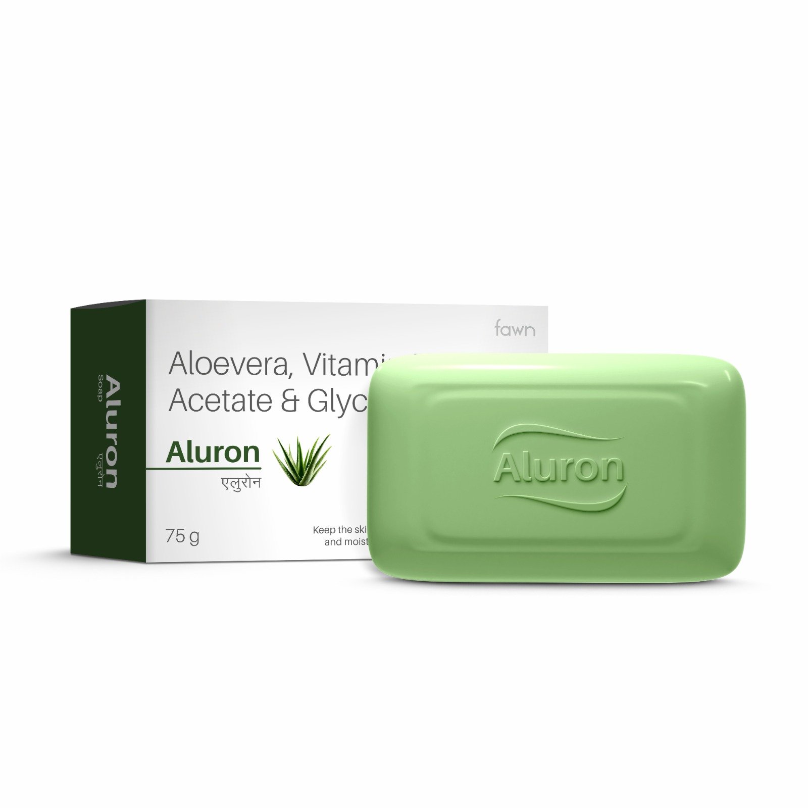 Aloe Vera Vitamin E Acetate & Glycerin Soap - ALURON Soap