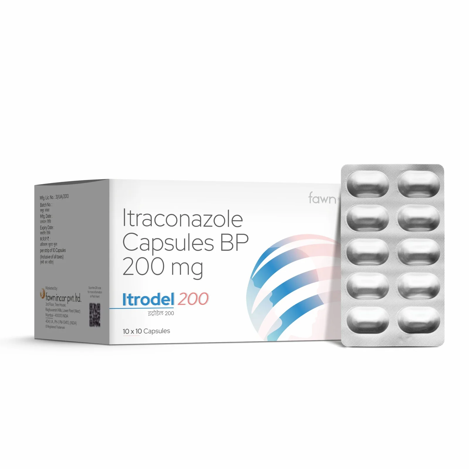 Itraconazole Capsules BP 200 Mg - ITRODEL 200