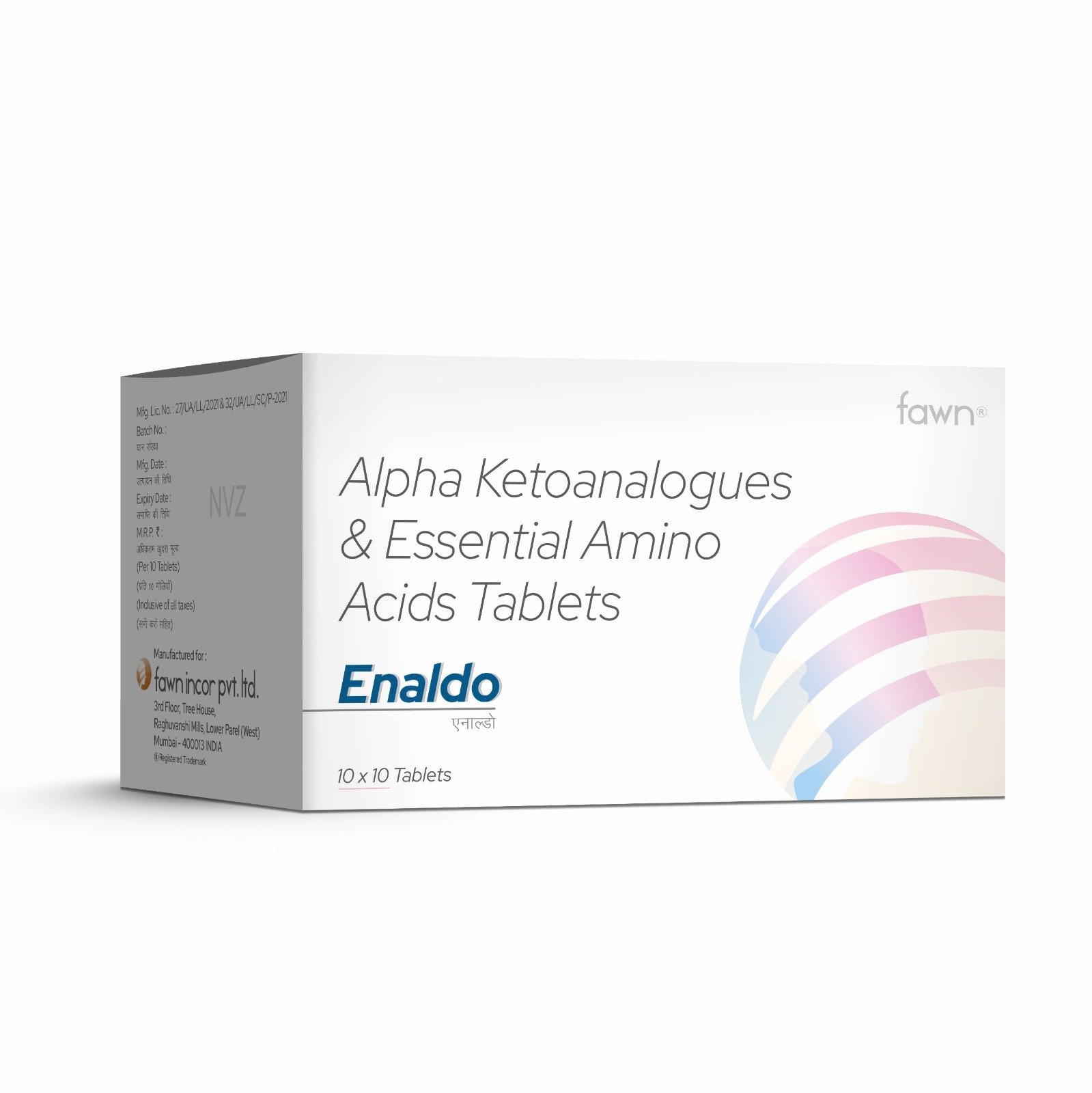 Alpha Ketoanalogues & Essential Amino Acids Tablets - ENALDO