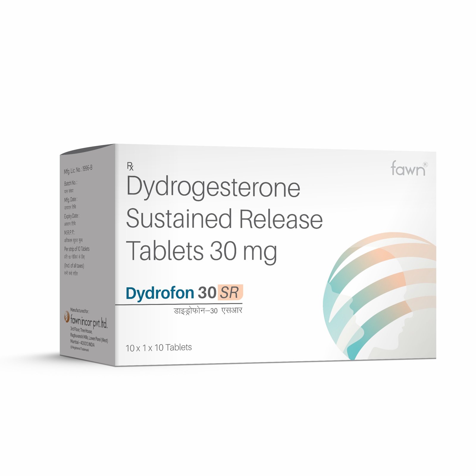 Dydrogesterone Sustained Release Tablets 30 Mg -DYDROFON 30 SR