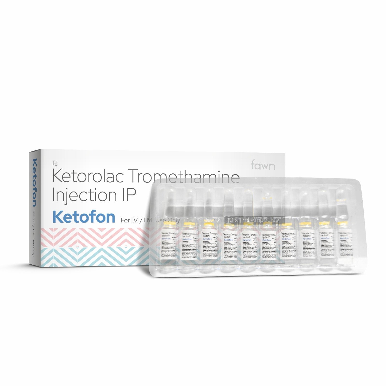 Ketorolac Tromethamine Injection IP 30 Mg - KETOFON Injection