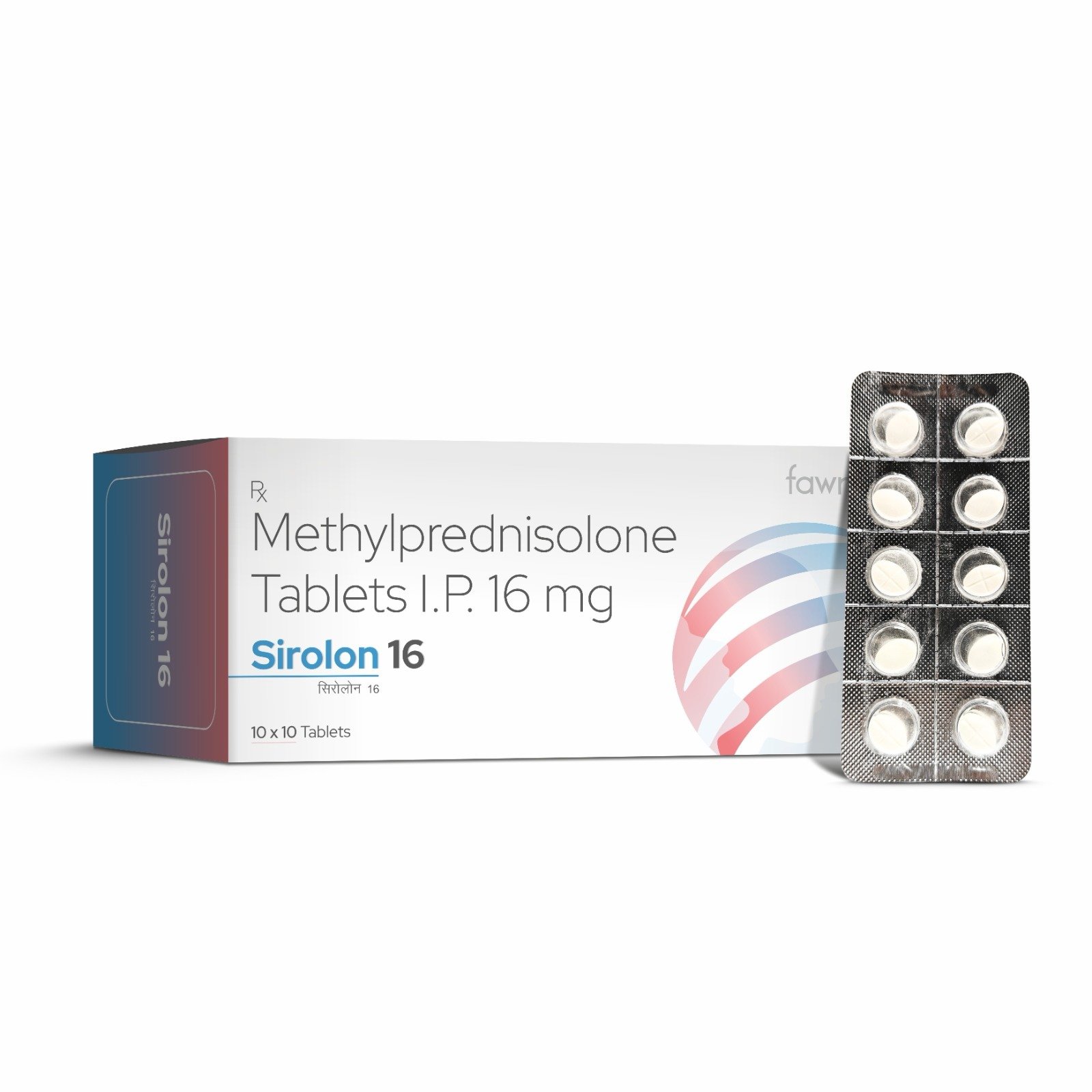 Methylprednisolone Tablets IP 16 Mg - SIROLON 16