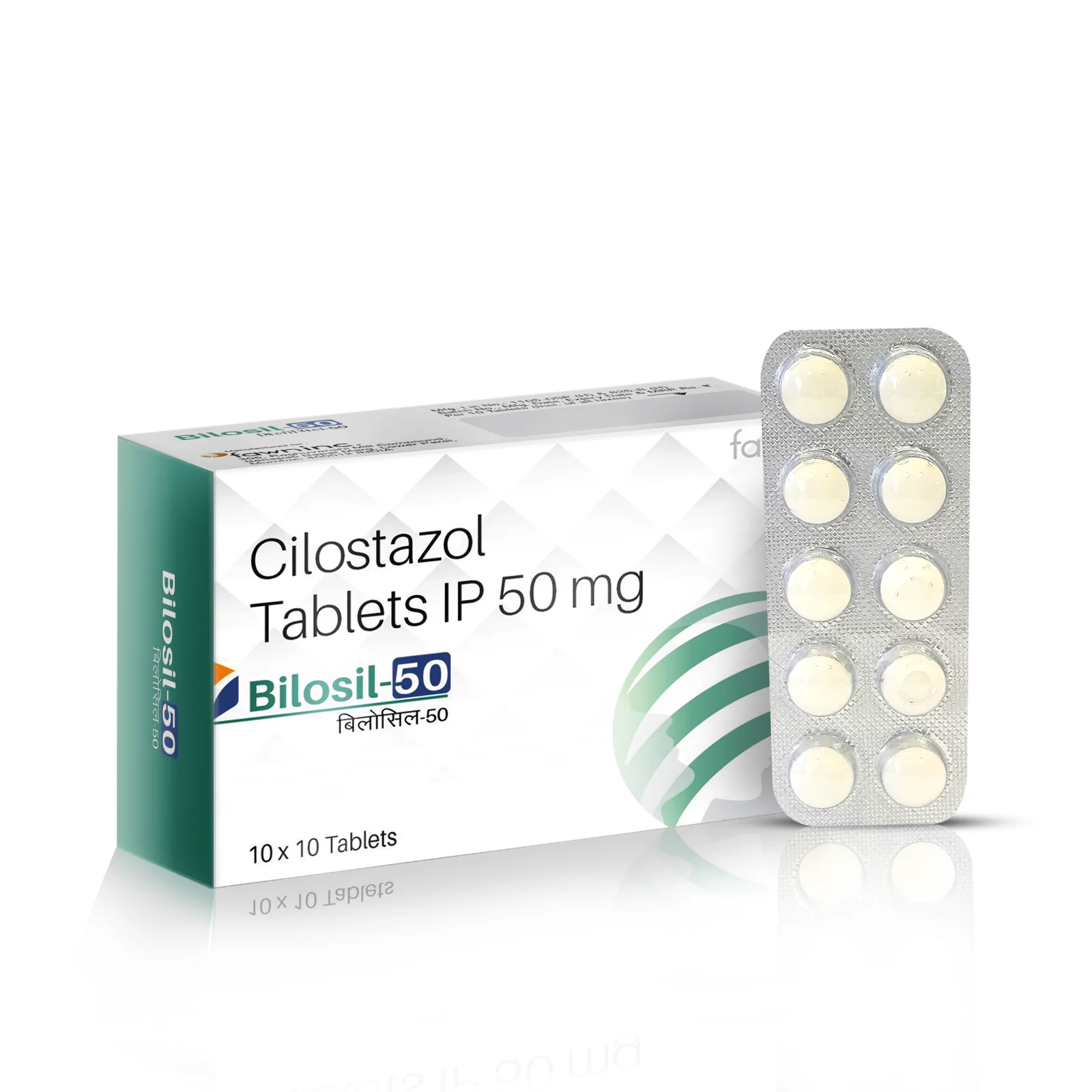 Cilostazol Tablets IP 50 mg - BILOSIL 50