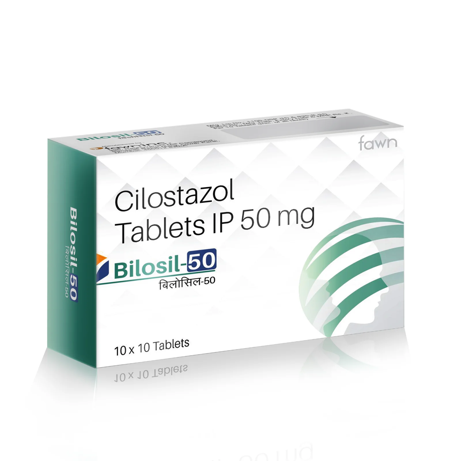 Cilostazol Tablets IP 50 mg - BILOSIL 50