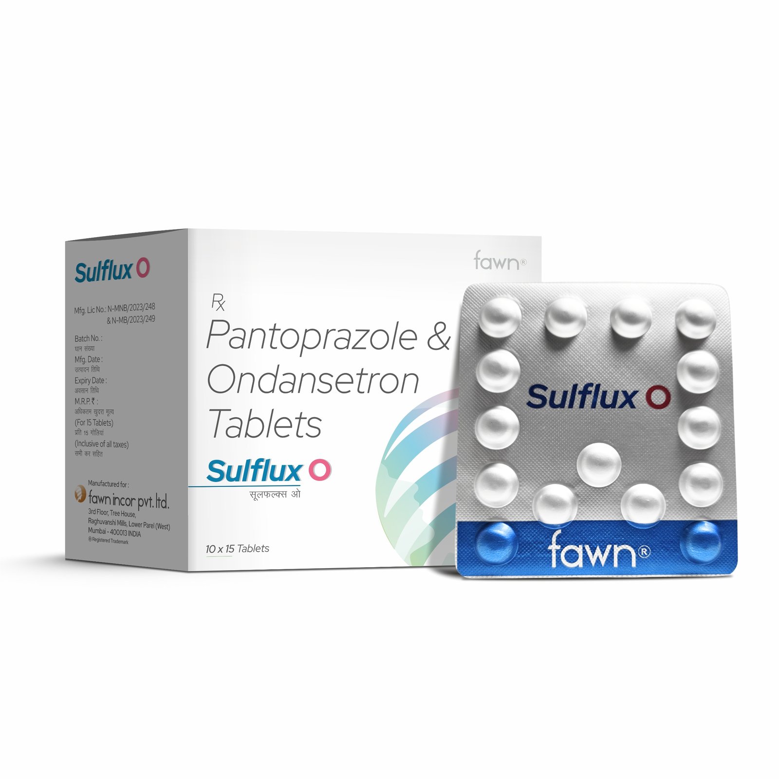 Pantoprazole & Ondansetron Tablets - SULFLUX O