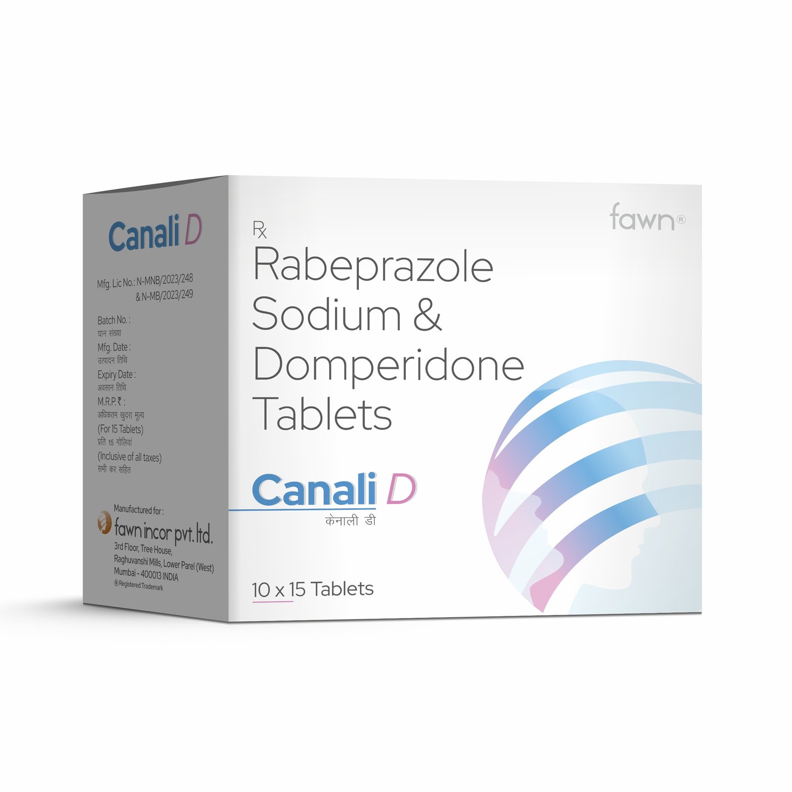 Rabeprazole Sodium & Domperidone Capsules - CANALI D