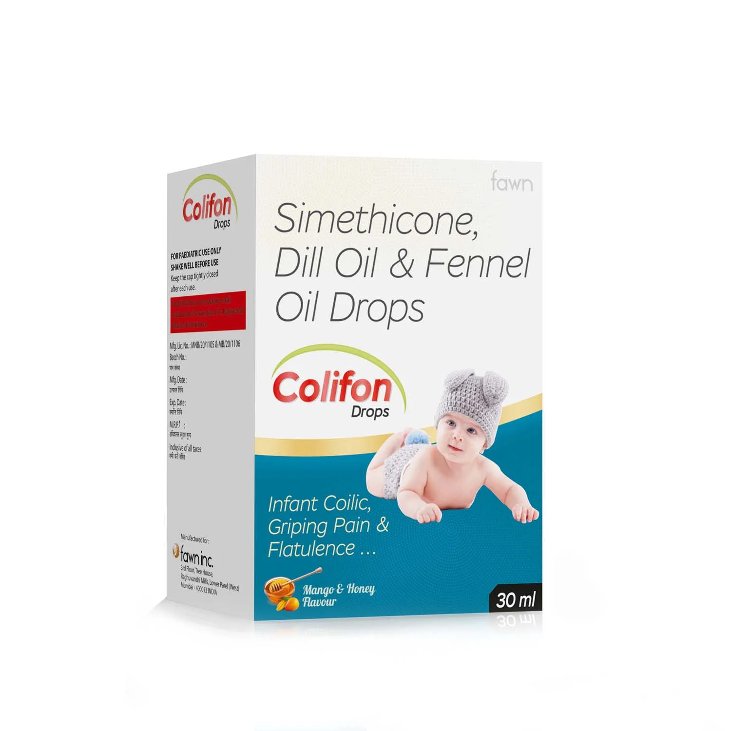 Simethicone Dill Oil & Fennel Oil Drops - COLIFON