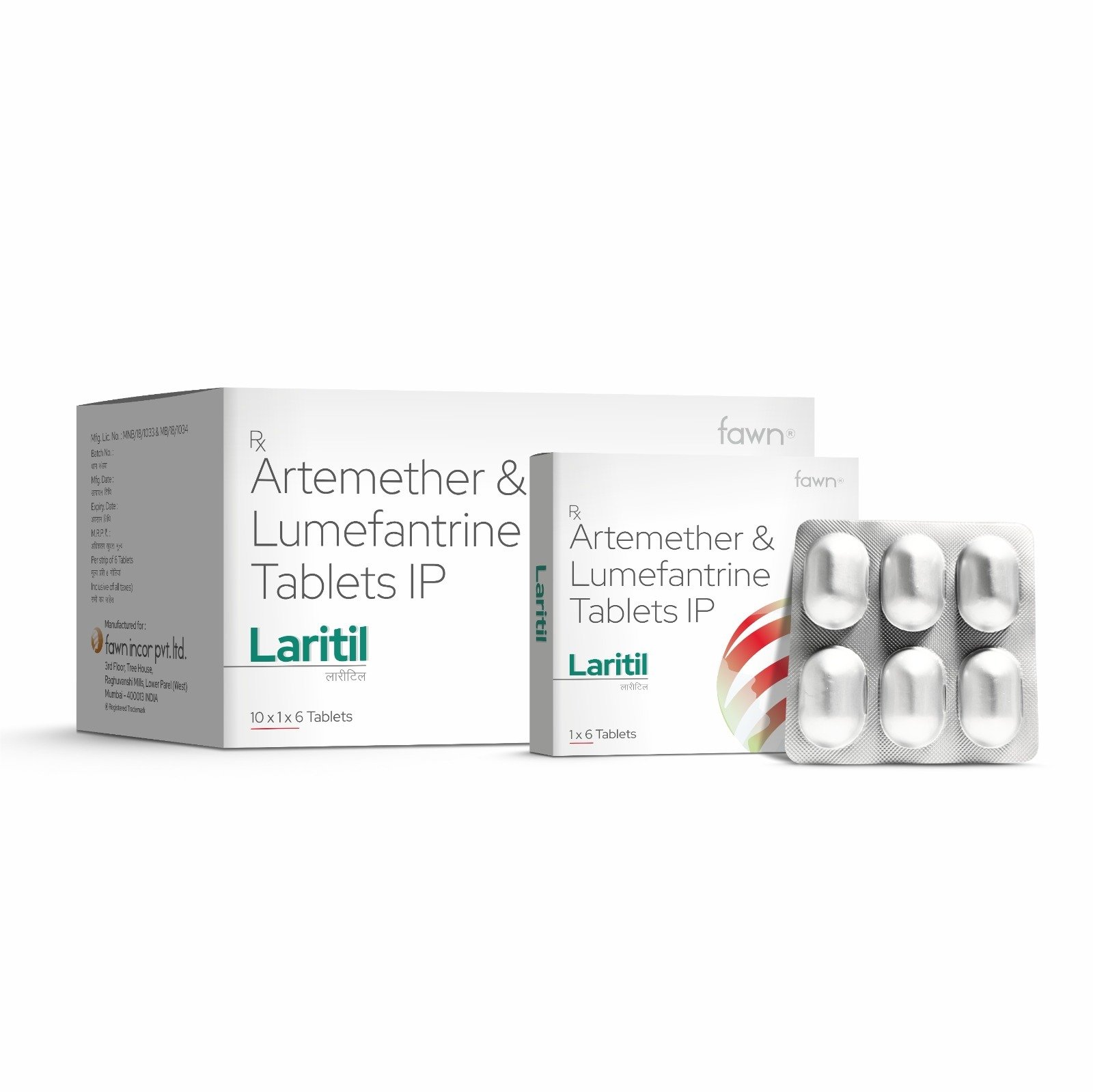 Artemether & Lumefantrine Tablets - LARITIL