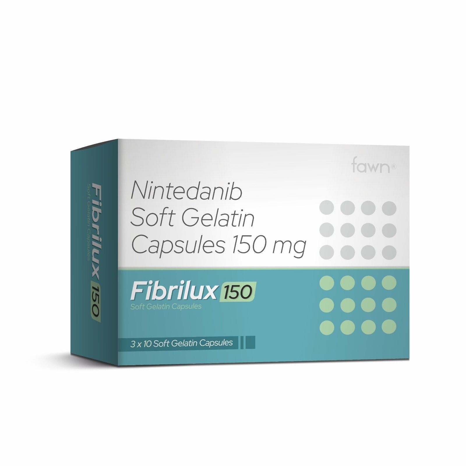 Nintedanib Soft Gelatin Capsules 150 Mg – FIBRILUX 150 Mg